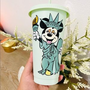 Minnie Statue of Liberty Cold Cup
